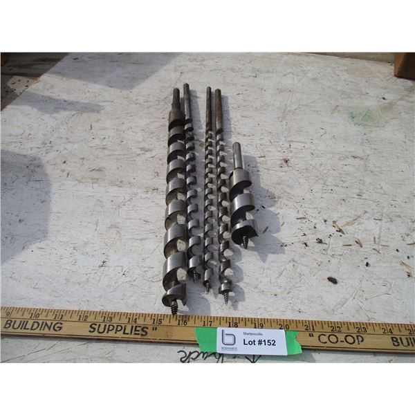 (5) Auger Bits Bodnarus Auctioneering