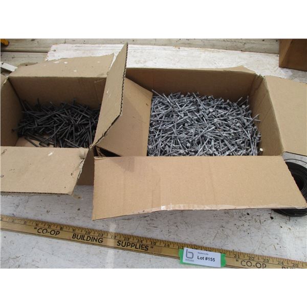 Nails 2,1/2in + 3in), Wire