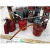 Image 2 : Oil Cans, Battery Protector, Misc. Cans (Nothing Full)