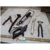 Image 1 : Hack Saw, Pry Bar, Fence Pliers, Misc.