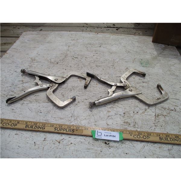 (2) Welding Clamps