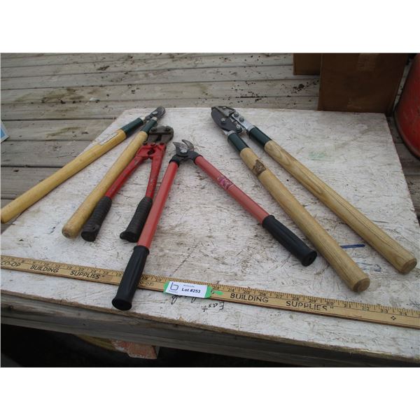 (2) Branch Cutters, Bolt Cutter