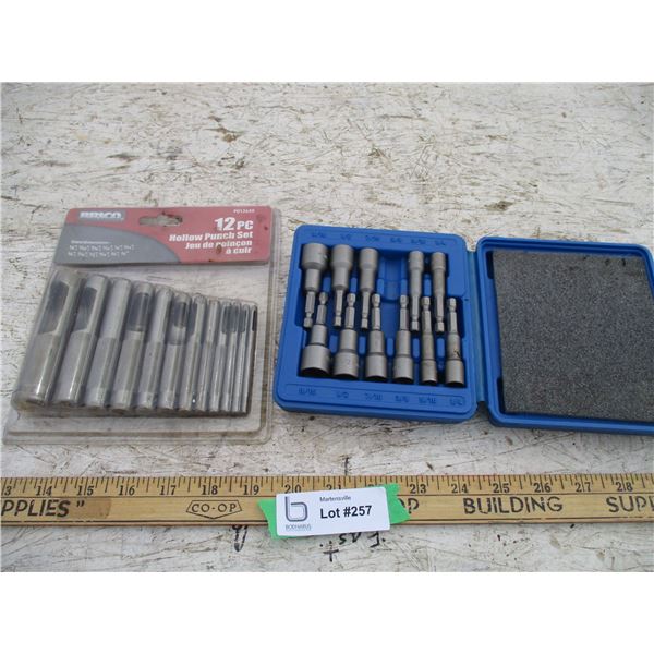 Powerfist Nut Drivers, Hole Punch Set