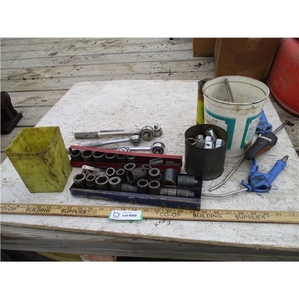 Sockets, Wrenchs, Misc.