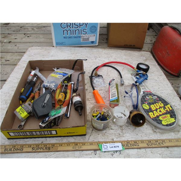 Hole Saw, Magnetic Tool, Chalk Line, Misc.