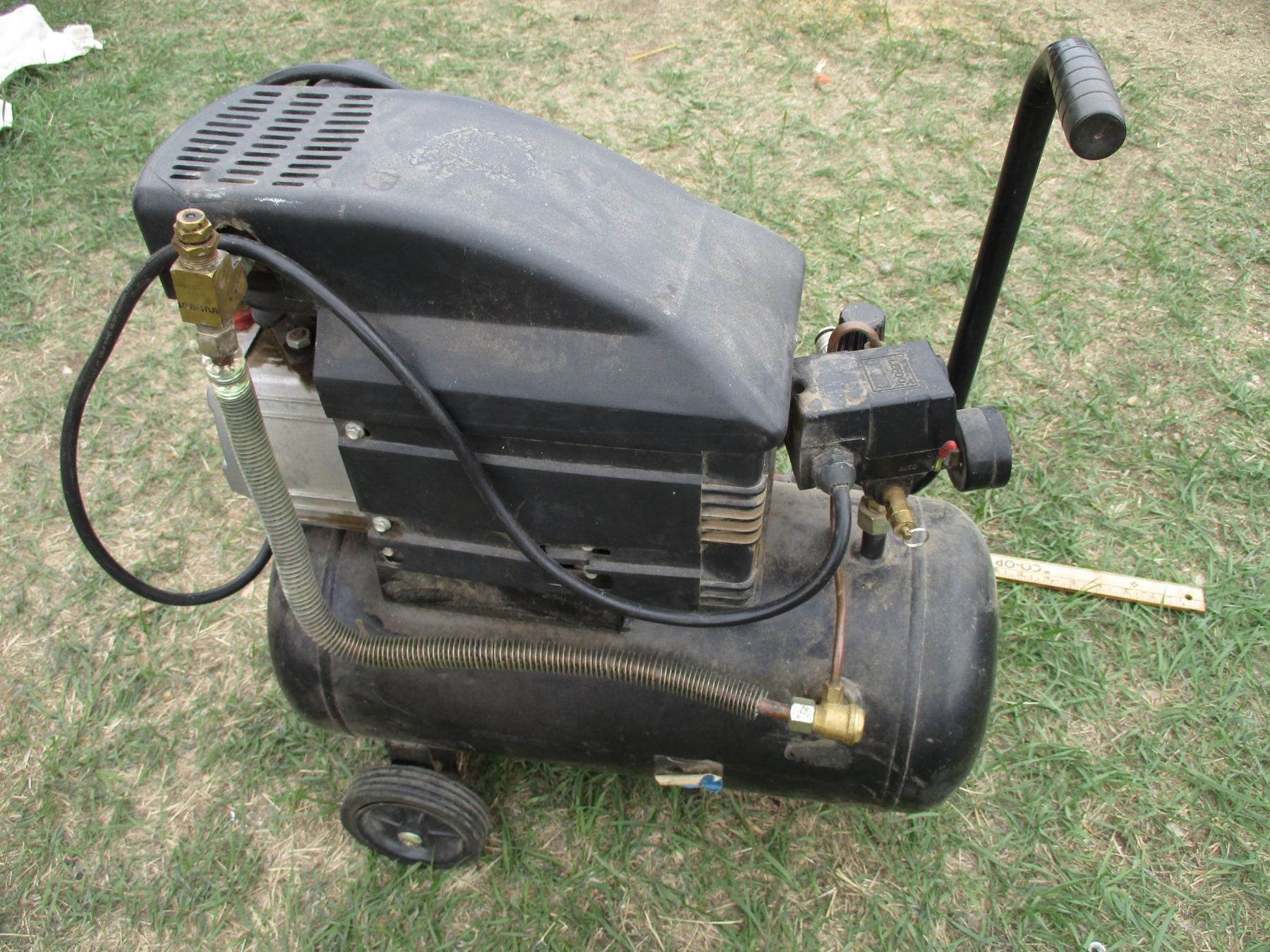 Power Fist Air Compressor (2HP, 5.6 Gallon) Bodnarus Auctioneering