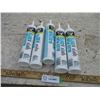 Image 1 : (5) Tubes of Silicone (White, Acrylic Latex)