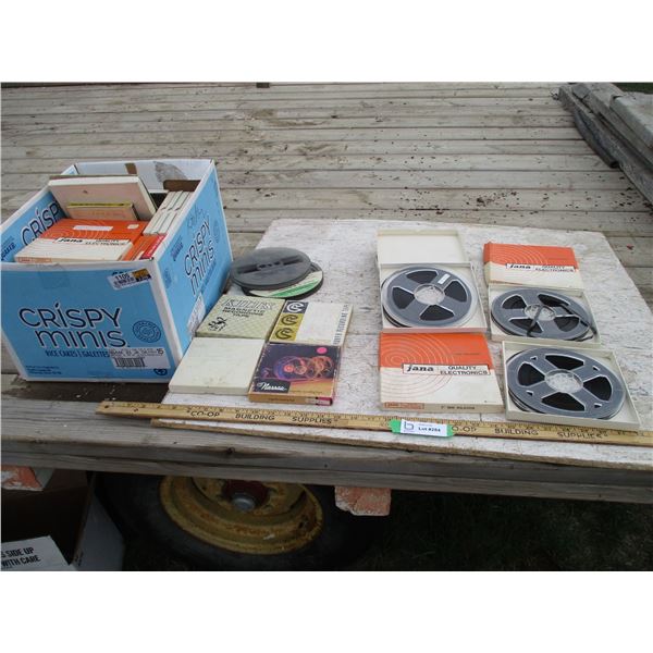 Reel to Reel Tapes