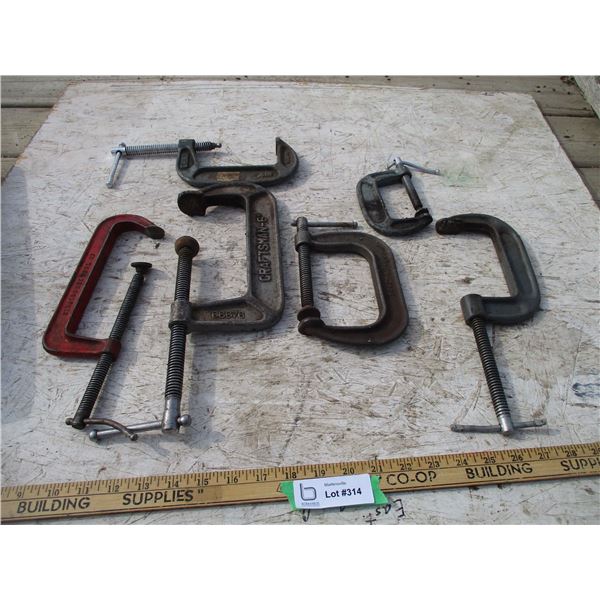 (6) C Clamps