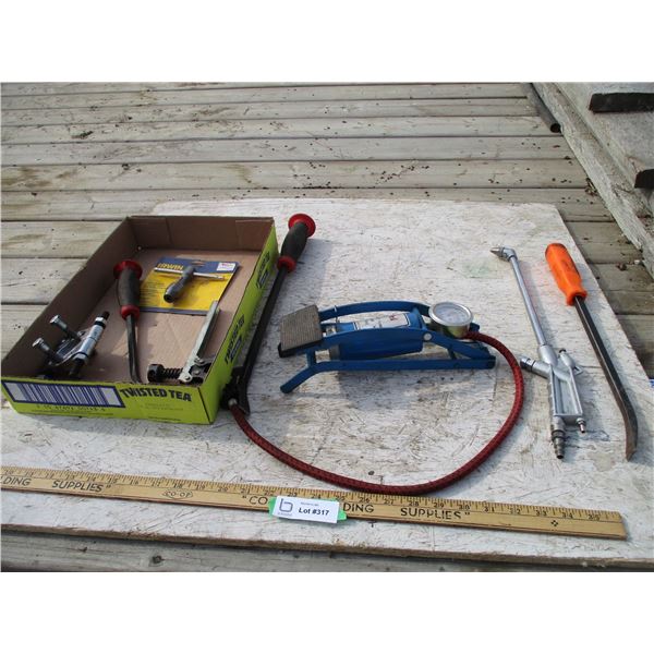 Footpump, Bars, Misc.