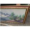 Image 3 : Scenic Picture (53in x 28in) Signed Wilmer