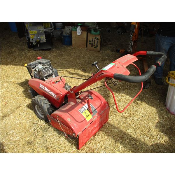Yard Machines Rear Tine Rotor Tiller (Working)