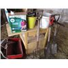 Image 5 : Spreader, PTO Shafts, Galvanized Tub, Potato Fork, Spades, Hand Tools, Misc.