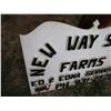 Image 2 : New Way Stock Farms Wooden Sign (40in x 28in)