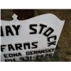 Image 3 : New Way Stock Farms Wooden Sign (40in x 28in)
