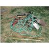 Image 1 : Shovels, Broom, Water Hose, Hoe