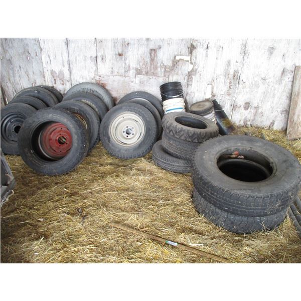 (18) Tires some have Rims (Varying Condition)