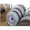 Image 3 : (18) Tires some have Rims (Varying Condition)
