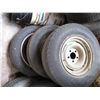 Image 7 : (18) Tires some have Rims (Varying Condition)