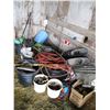 Image 1 : Electric Fencers, Water Hose, Air Hose, Buckets, Misc.