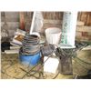 Image 1 : Buckets, Plastic. Insulation, Poly, PVC Pipe, Misc.