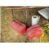 Image 5 : Table, Gas Cans, Extension Cord, Chair, Misc.