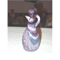 Slag Glass Vinegar Cruet