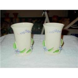 2 Small Vases marked USA