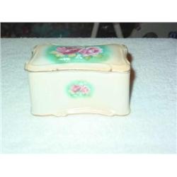 Rs Prussia Hand Painted Powder Dish