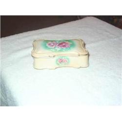 RS Prussia Hand Painted Powder Dish