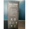 Image 2 : Lot of 1 Food Storage Container Set (14PCS)