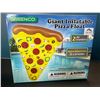 Image 1 : Lot of 1 Giant Inflatable Pizza Pool Float - 75 x 61 inches!