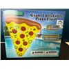 Image 1 : Lot of 1 Giant Inflatable Pizza Pool Float - 75 x 61 inches!