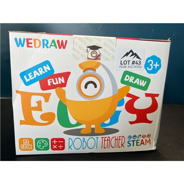 Lot of 1 EGGY the Robot Teacher - Educational Drawing Robot Toy