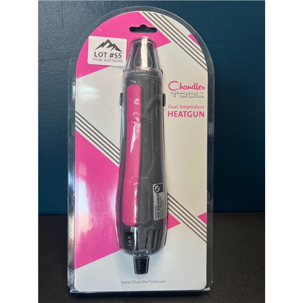 Lot of 1 Chandler Tools Dual-Temp Heat Gun - Pink