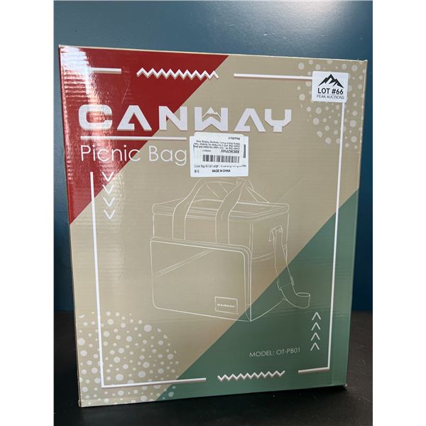 Lot of 1 CanWay Picnic Bag/Insulated Cooler Bag - Large Size