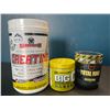 Image 1 : Lot of 2 Assorted Workout Supplements (Creatine)