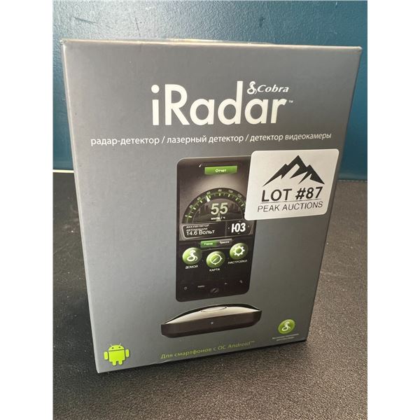 Lot of 1 Cobra iRadar