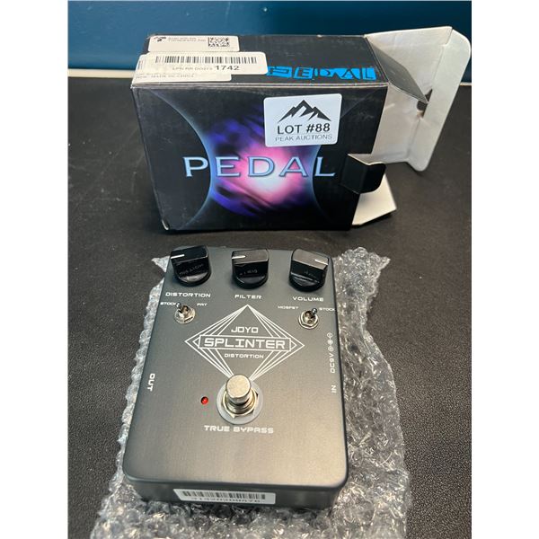 Lot of 1 Joyo Splinter Guitar Effect Pedal