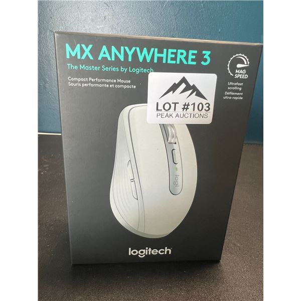 Lot of 1 Logitech MX Anywhere 3 - Compact Performance Mouse