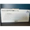 Image 1 : Lot of 1 Logitech Multi-Device K380 Keyboard for Mac - White