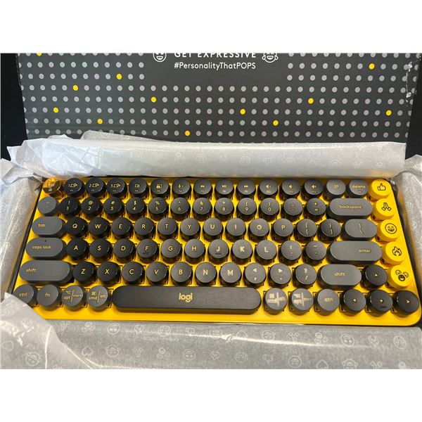 Lot of 1 Logitech Pop Keys Wireless Keyboard