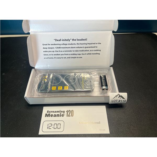 Lot of 1 Screaming Meanie 120 Extremely Loud Alarm