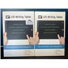 Image 1 : Lot of 2 LCD Writing Tablets - 10inch