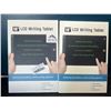 Image 1 : Lot of 2 LCD Writing Tablets - 10inch