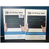 Image 1 : Lot of 2 LCD Writing Tablets - 10inch