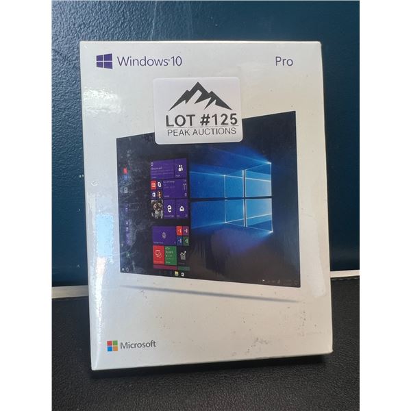 Lot of 1 Microsoft Windows 10 Pro Download Install/Software