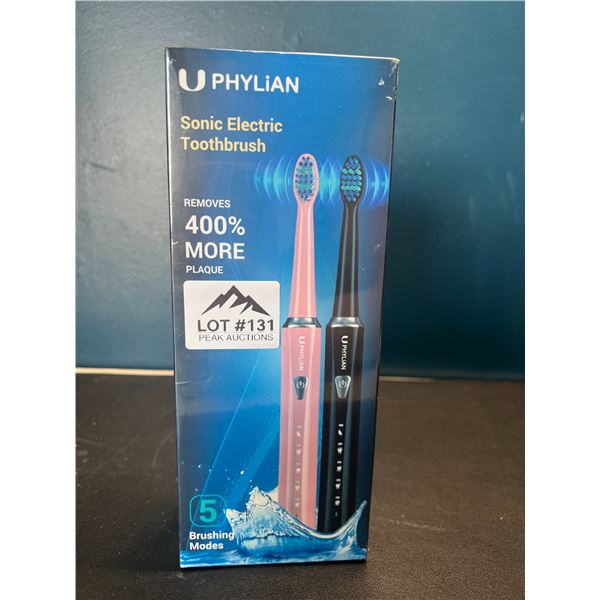 Lot of 1 Uphylian Sonic Electric Toothbrush
