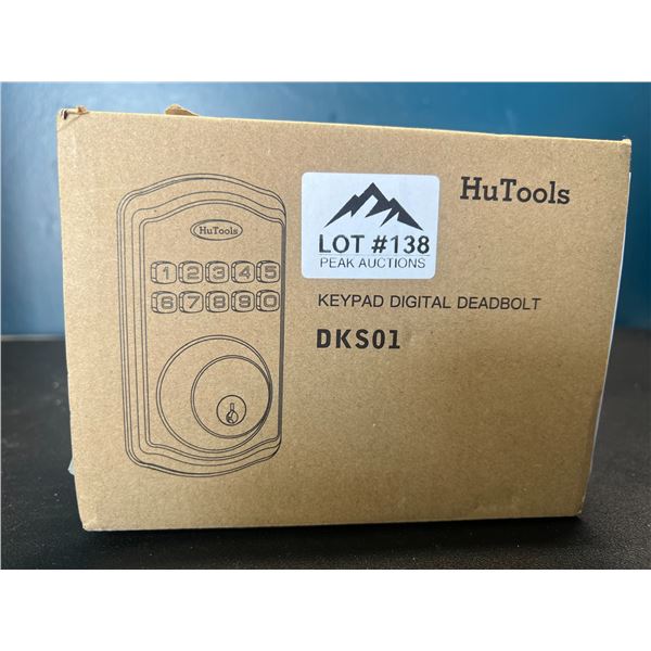 Lot of 1 Keypad Digital Deadbolt Door Lock