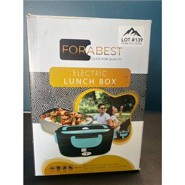 Lot of 1 Electric Heated Lunch Box